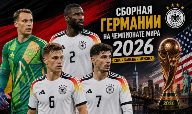 ЧМ-2026. Германия намерена доказать, что остаётся в числе лучших сборных мира