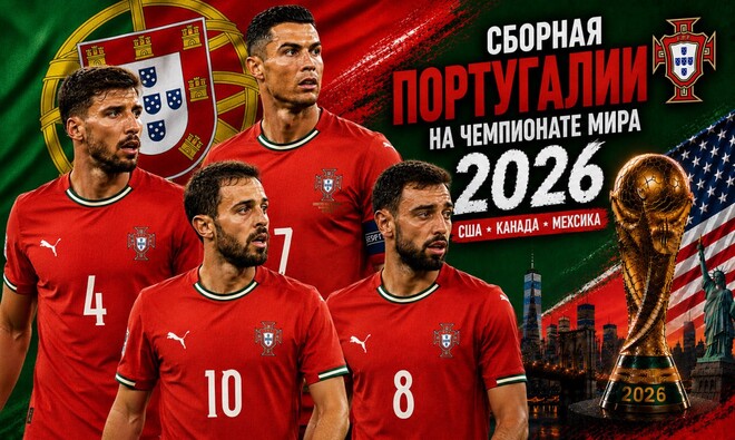 ЧМ-2026. Сборная Португалии всё ещё мечтает выиграть чемпионат мира