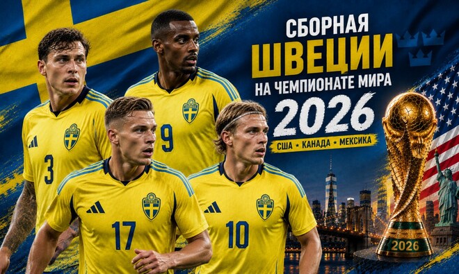 ЧМ-2026. Швеция привезёт на ЧМ немного магии от английского волшебника Поттера