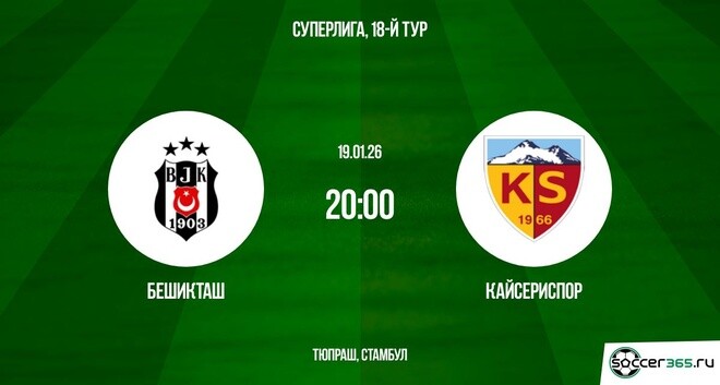Бешикташ — Кайсериспор: превью