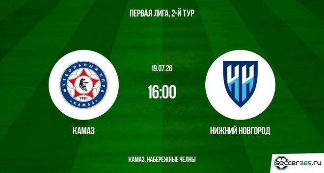 КАМАЗ — Нижний Новгород: превью
