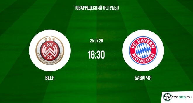 Веен ― Бавария: превью