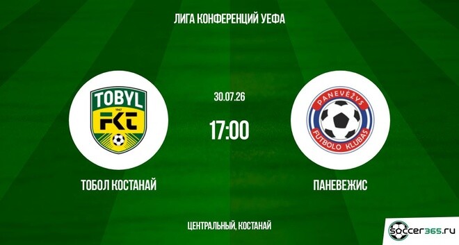Тобол Костанай ― Паневежис: превью