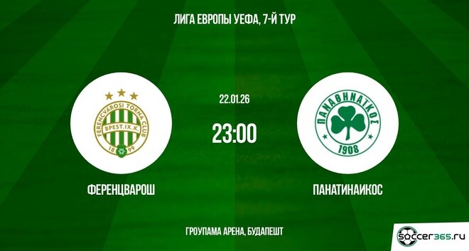 Ференцварош ― Панатинаикос: превью