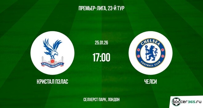 Кристал Пэлас — Челси: превью
