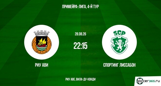 Риу Ави — Спортинг Лиссабон: превью