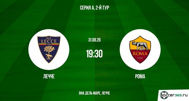 Лечче ― Рома: превью