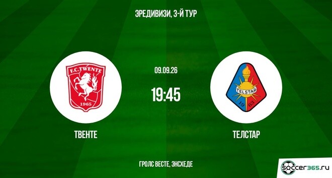 Твенте ― Телстар: превью