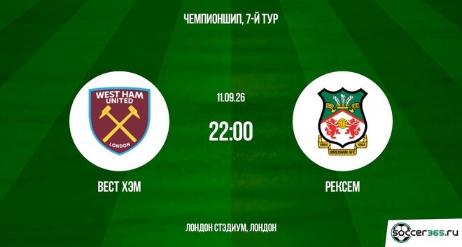 Вест Хэм ― Рексем: превью