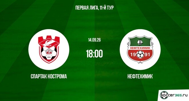 Спартак Кострома — Нефтехимик: превью