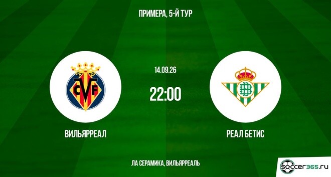 Вильярреал ― Бетис: превью