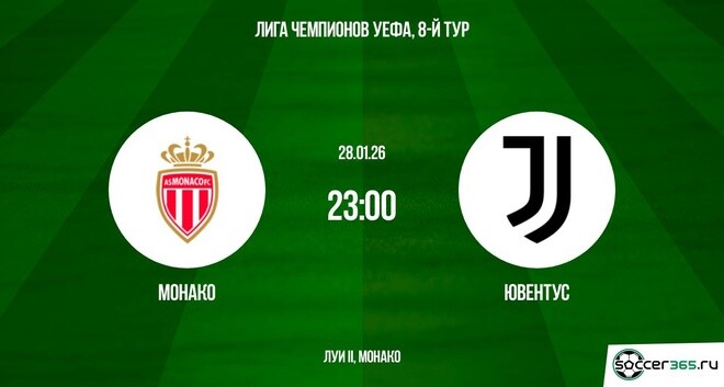 Монако ― Ювентус: превью