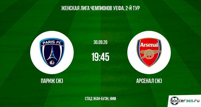 Париж (Ж) ― Арсенал (Ж): превью