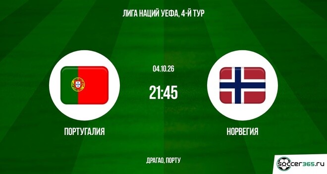 Португалия ― Норвегия: превью