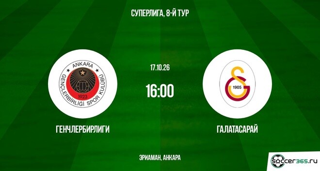 Генчлербирлиги ― Галатасарай: превью