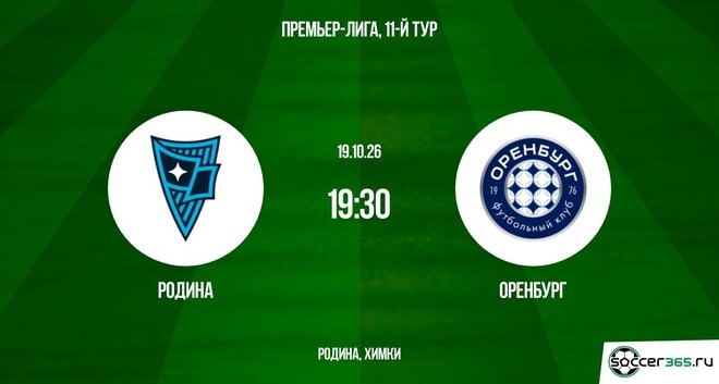 Родина ― Оренбург: превью