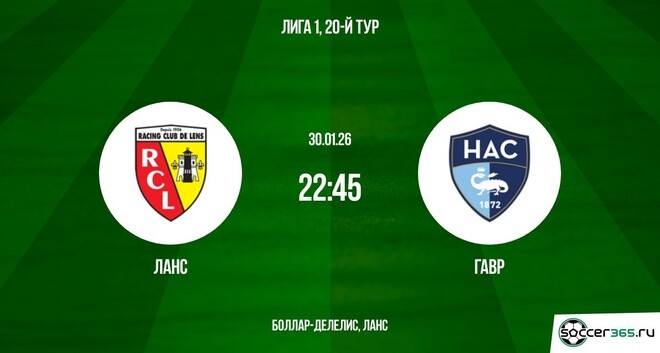 Ланс — Гавр: превью