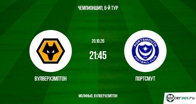 Вулверхэмптон ― Портсмут: превью