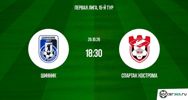 Шинник — Спартак Кострома: превью