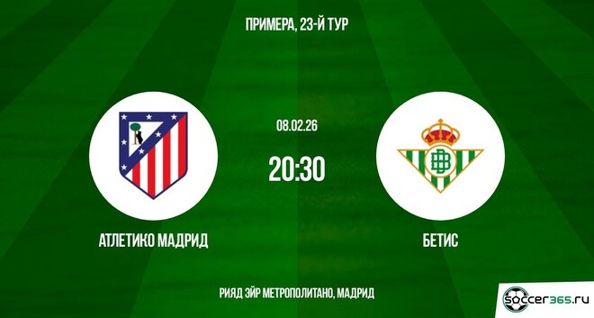 Атлетико Мадрид ― Бетис: превью