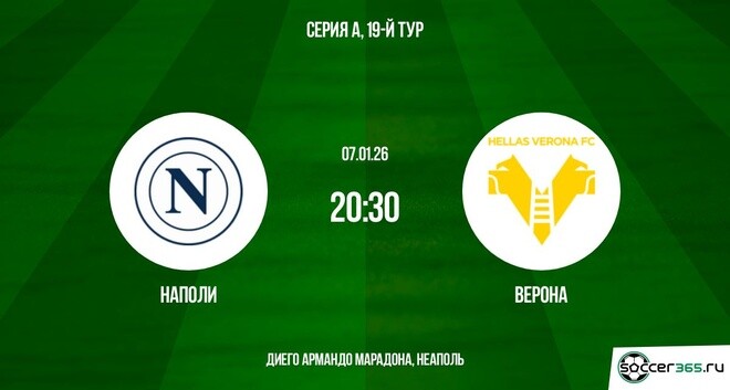 Наполи ― Верона: превью