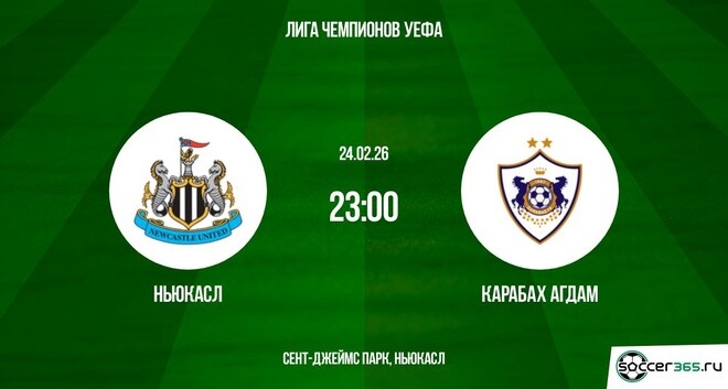 Ньюкасл — Карабах Агдам: превью