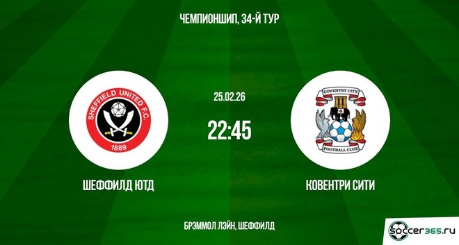 Шеффилд Юнайтед — Ковентри Сити: превью
