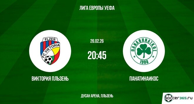 Виктория Пльзень — Панатинаикос: превью