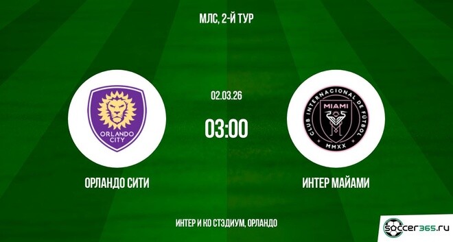 Орландо Сити – Интер Майами: превью