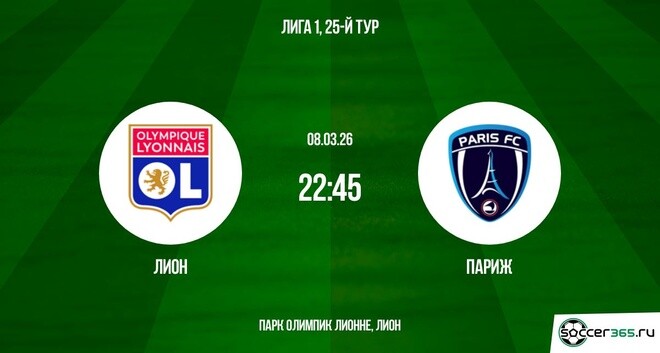 Лион ― Париж: превью