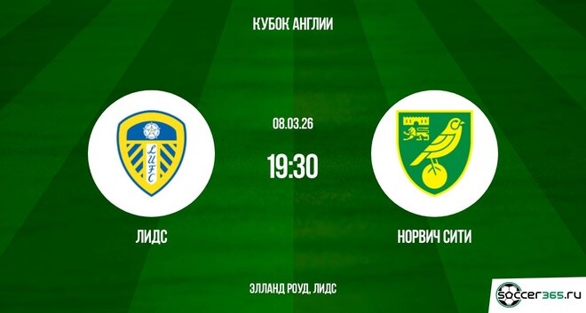 Лидс Юнайтед — Норвич Сити: превью