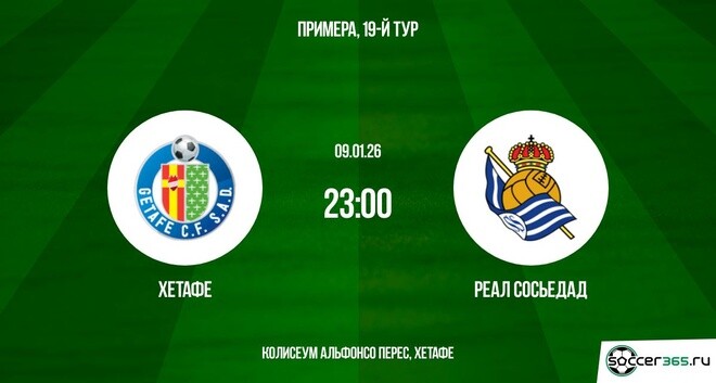 Хетафе ― Реал Сосьедад: превью
