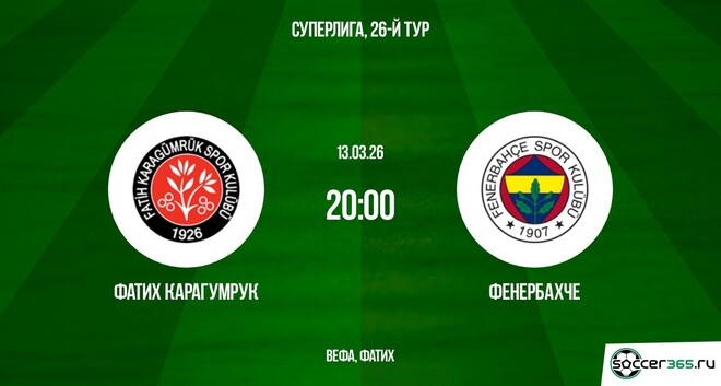Фатих Карагумрук ― Фенербахче: превью