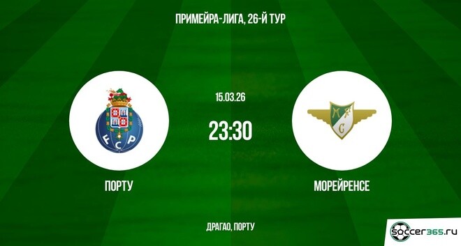 Порту ― Морейренсе: превью