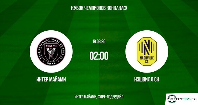 Интер Майами — Нэшвилл СК: превью