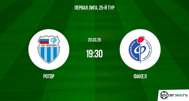 Ротор — Факел: превью