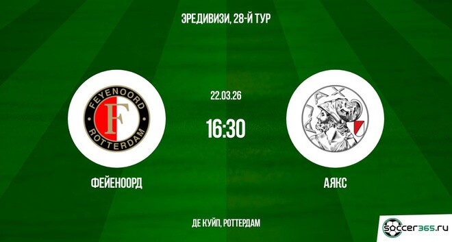 Фейеноорд — Аякс: превью