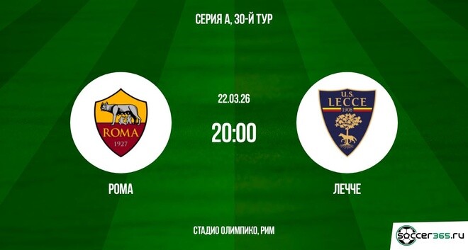 Рома ― Лечче: превью