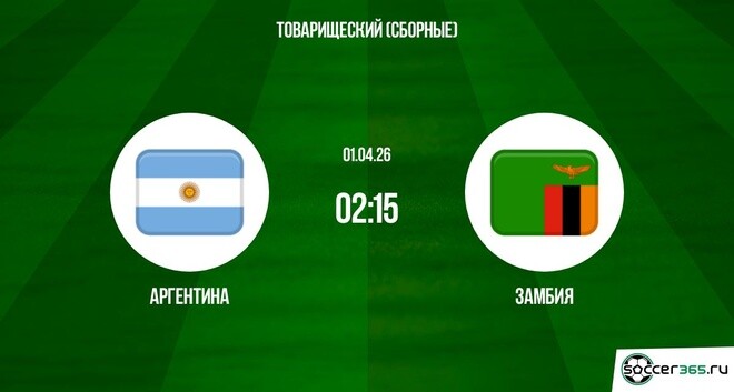 Аргентина ― Замбия: превью