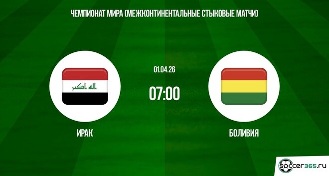 Ирак ― Боливия: превью