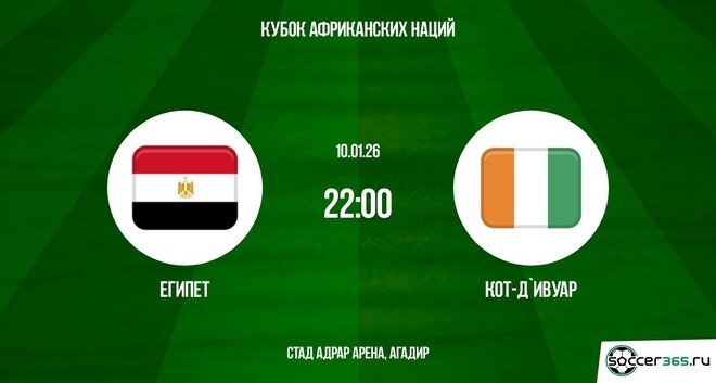 Египет ― Кот-д`Ивуар: превью