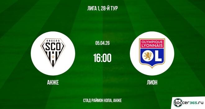 Анже ― Лион: превью