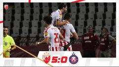 Crvena zvezda - Radnički Niš 4:0, highlights 